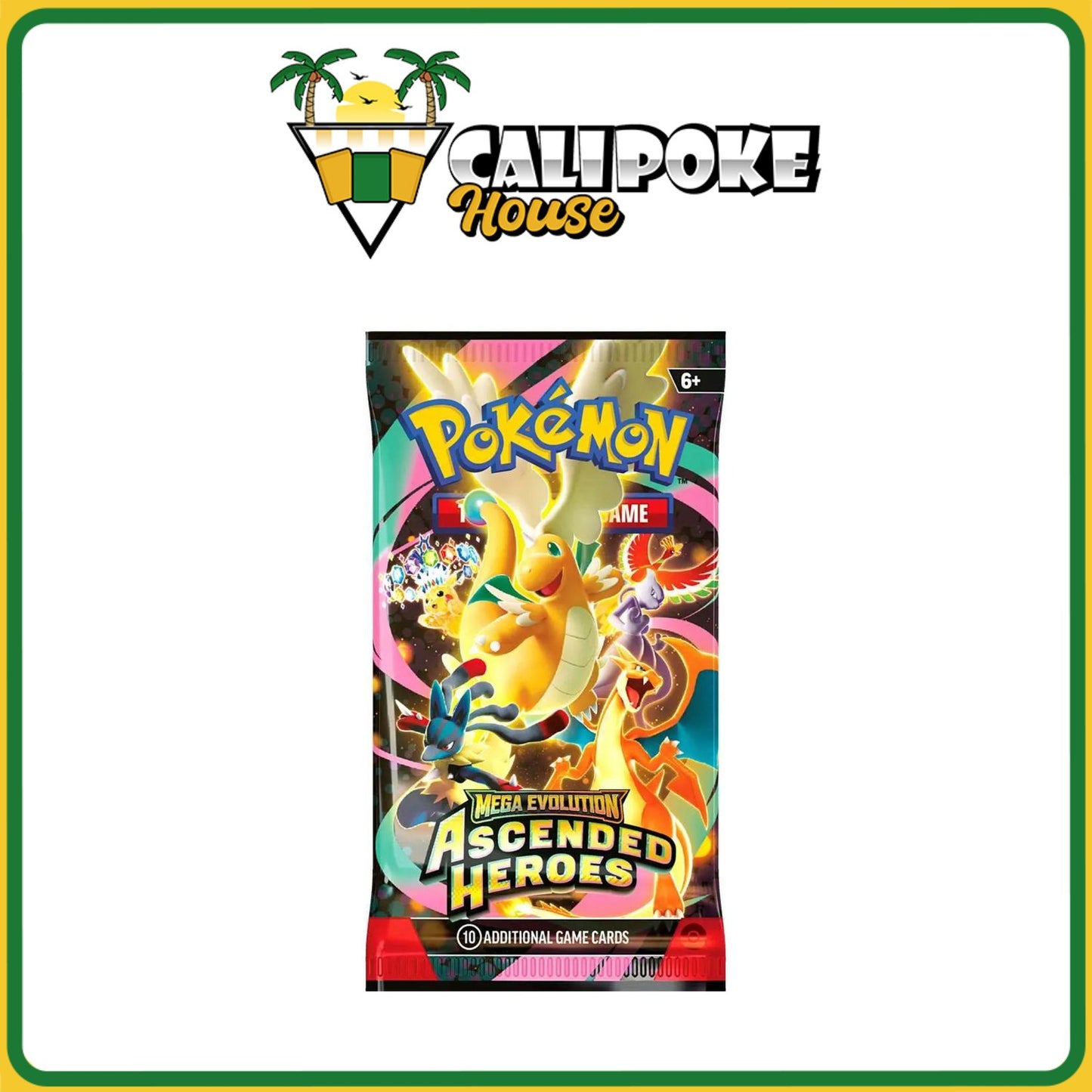 Pokemon Trading Card Game Ascended Heroes 2-Pack Blister English Sealed