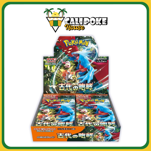 Pokémon Trading Card Game SV4K Scarlet & Violet Booster Box Ancient Roar Japanese Sealed