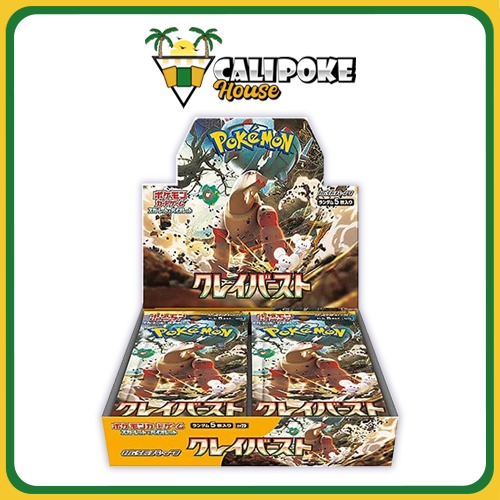 Pokmon Trading Card Game SV2D Scarlet & Violet Booster Box Clay Burst Calipokehouse Pokmon Trading Card Game SV2D Scarlet & Violet Booster Box Clay Burst Calipokehouse