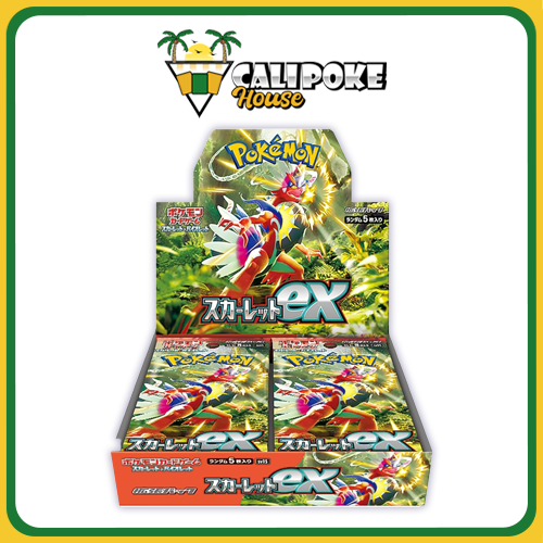 Pokémon Trading Card Game SV1S Scarlet & Violet Booster Box Scarlet ex Japanese Sealed