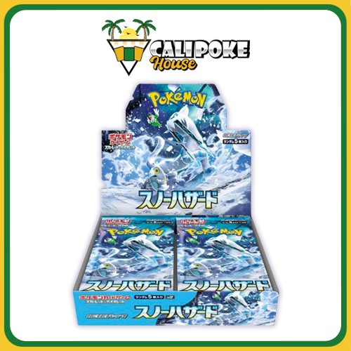 Pokemon Snow Hazard Japanese Booster Box factory