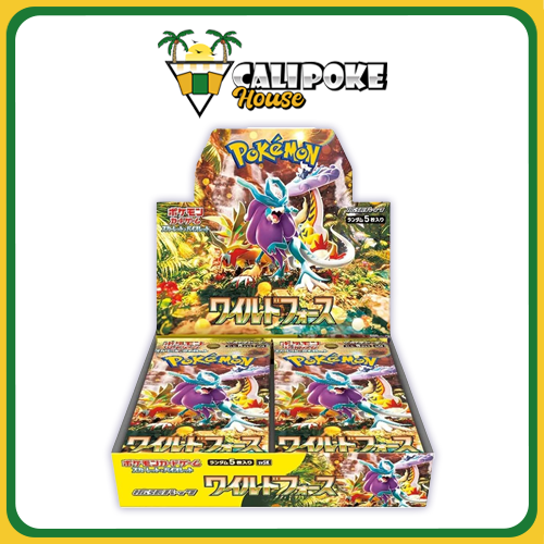 Pokémon Trading Card Game SV5K Scarlet & Violet Booster Box Wild Force Japanese Sealed