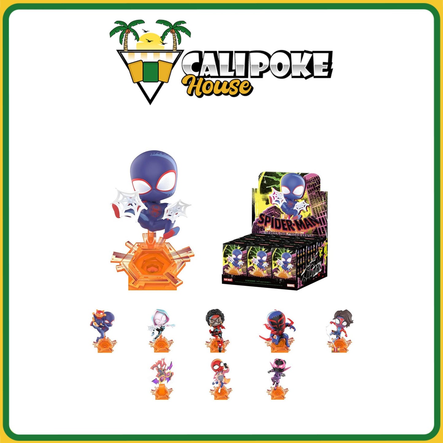 Pop Mart Marvel Spider-Man Across the Spider-Verse Series Figures Blind Box