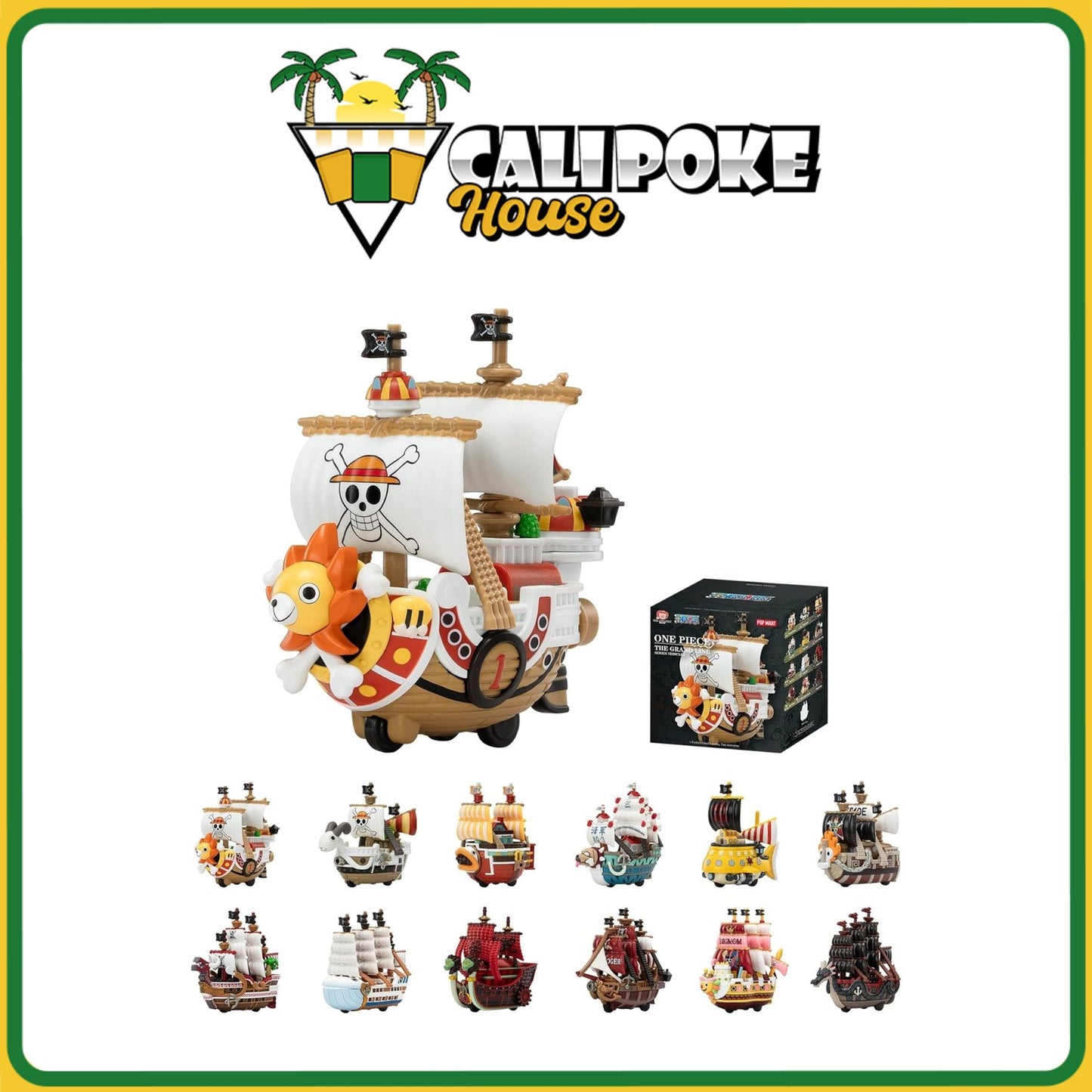 Pop Mart One Piece The Grand Line Series Vehicles Blind Box