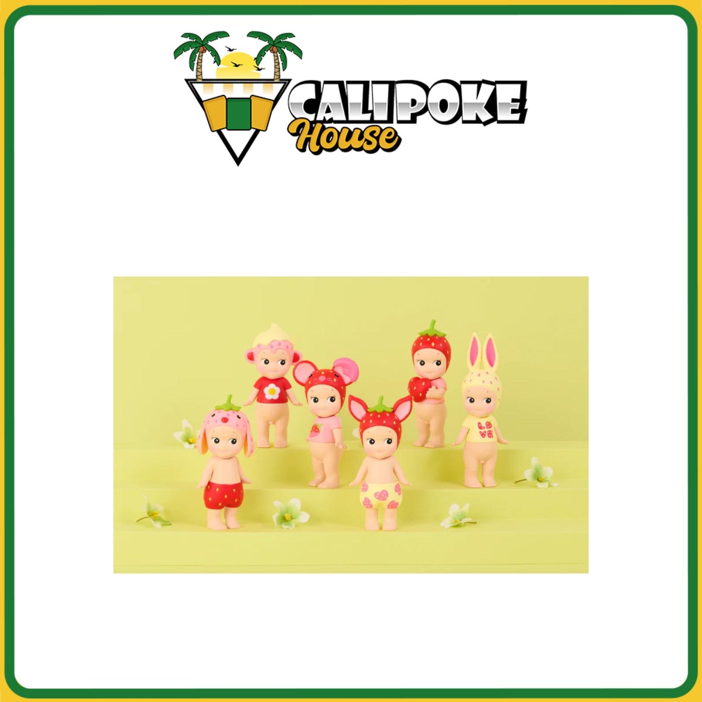 Sonny Angel Strawberry Love Series Figurine Blind Box