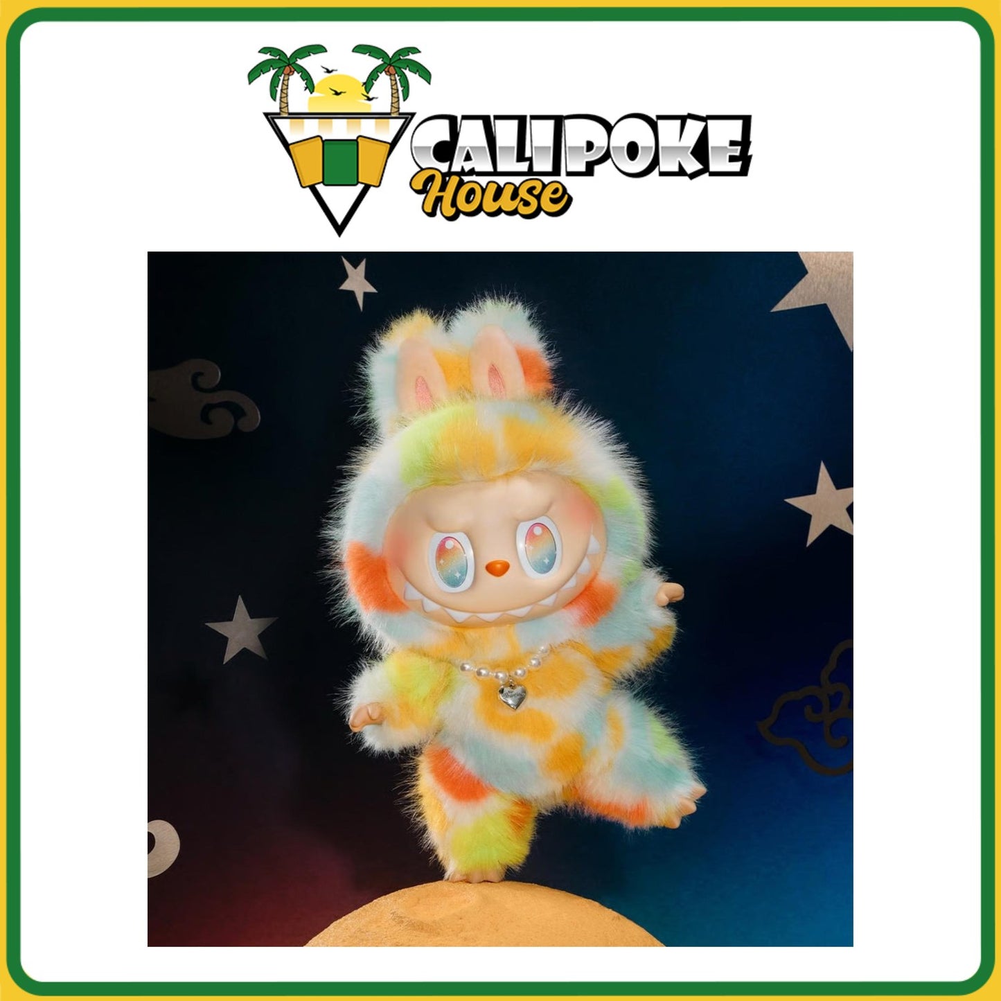 Pop Mart The Monsters Labubu Rock The Universe Vinyl Plush Doll