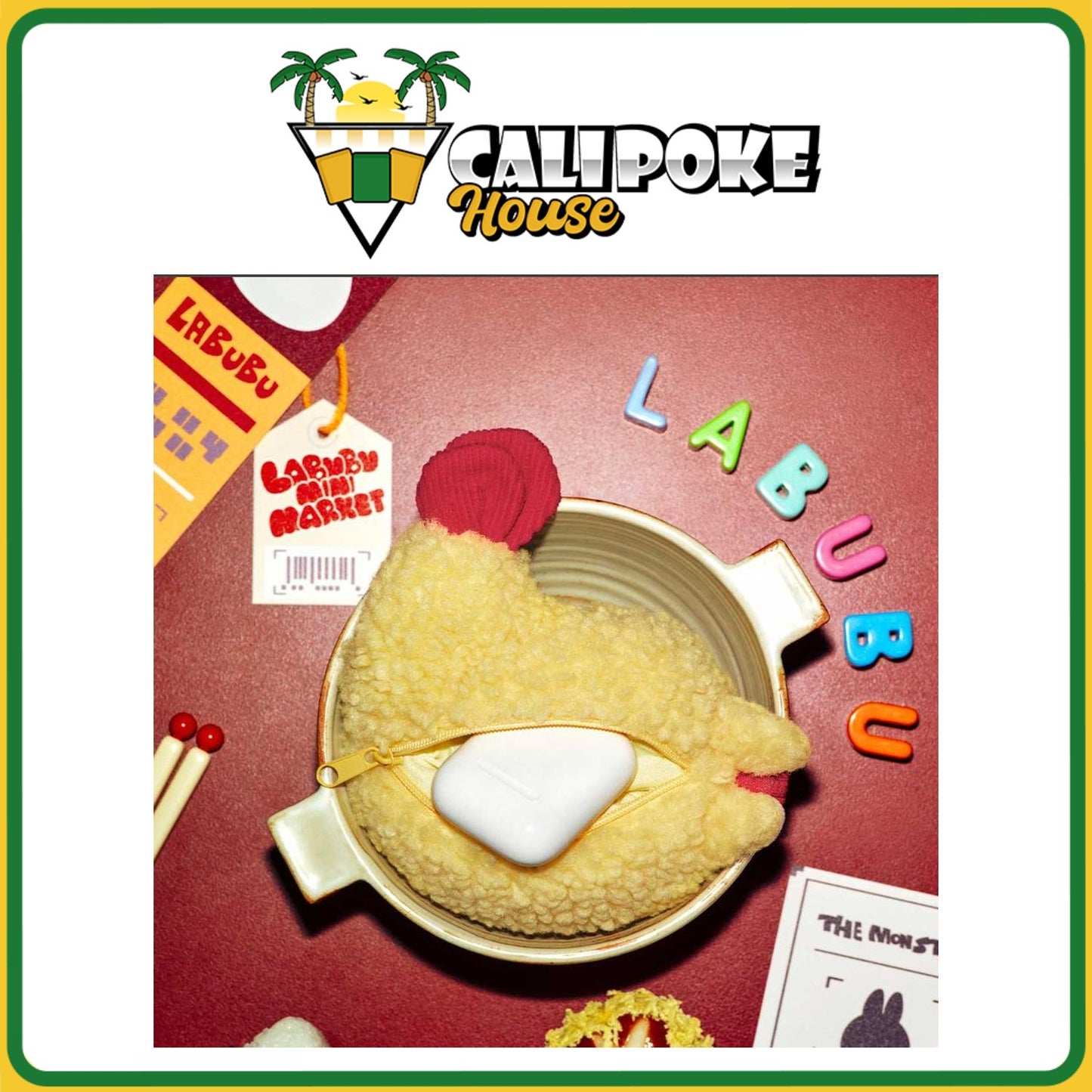 Pop Mart THE MONSTERS (Labubu) Wacky Mart Series- Shrimp Earphone Case