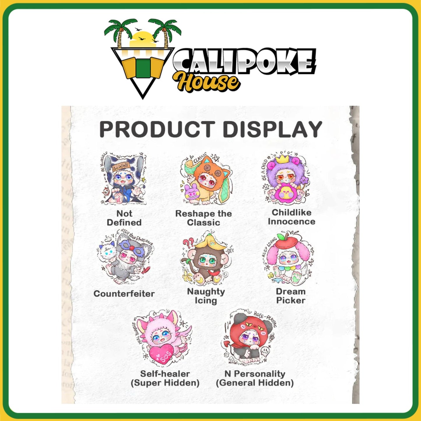 Estar Culture Kimmon Regain Myself Series Vinyl Figure Plush Blind Box