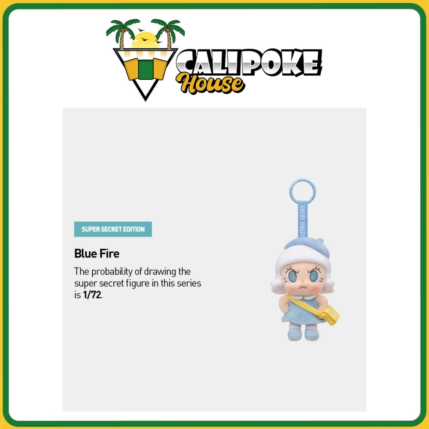 Pop Mart Angry Molly Angry Energy Series Plush Pendant Blind Box