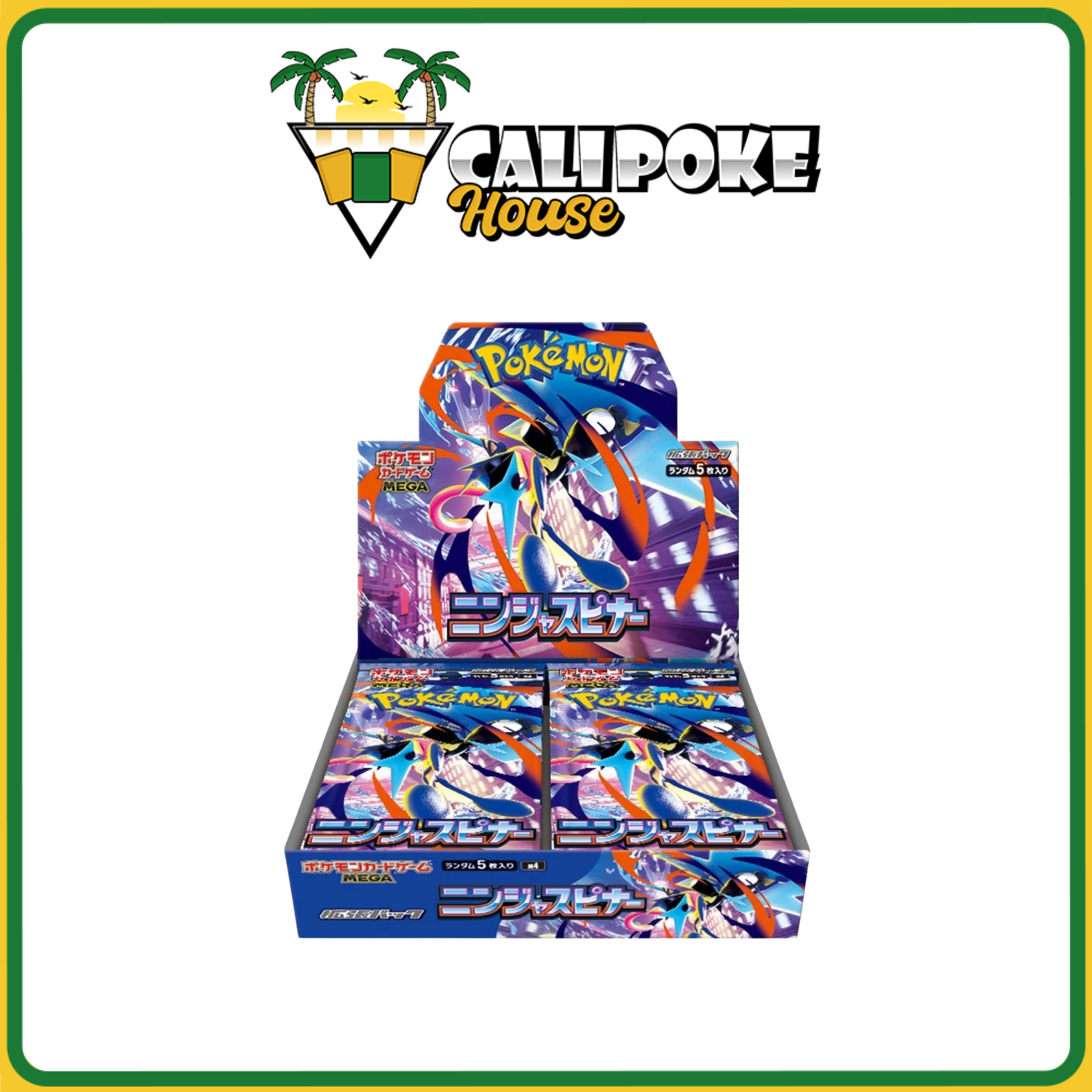 Pokémon Trading Card Game Ninja Spinner Booster Box Japanese