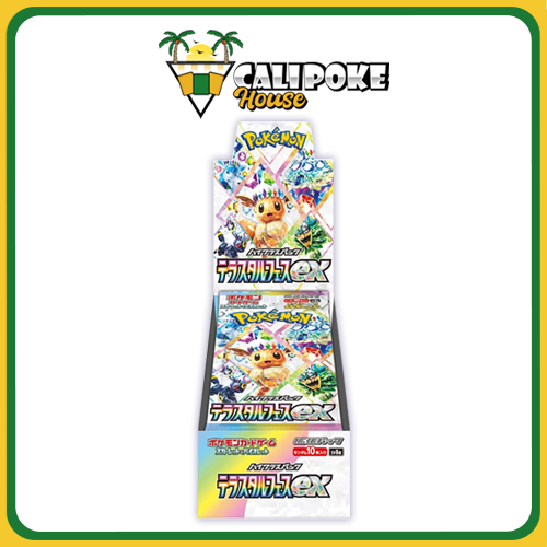 Pokmon Eevee Terastal Festival SV8B Scarlet & Violet Booster Box Japanese Sealed Calipokehouse Pokmon Eevee Terastal Festival SV8B Scarlet & Violet Booster Box Japanese Sealed Calipokehouse