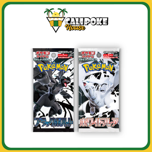Pokémon Trading Card Black Bolt and White Flare Booster Box (Pair Box) Scarlet & Violet SV11 Japanese Sealed