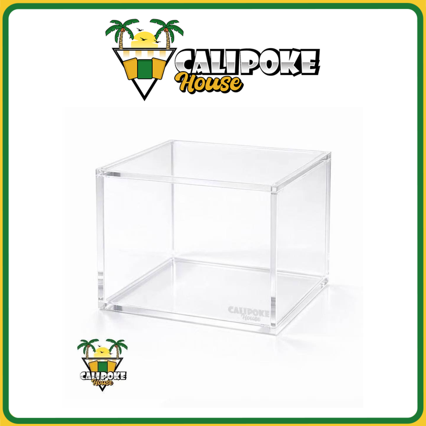 Acrylic Display Case for English Pokémon Booster Box with Magnet and 99.6% UV Protection