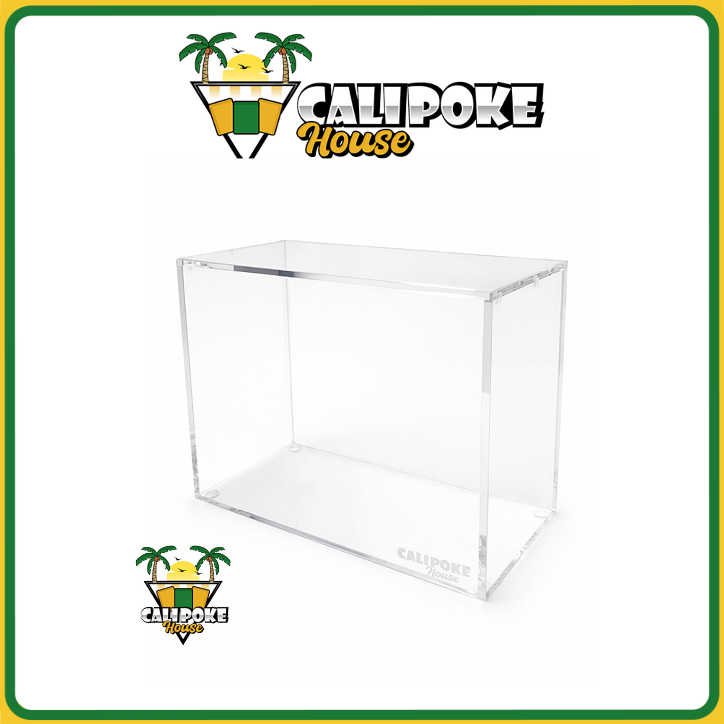 Acrylic Display Case for English Pokémon Elite Trainer Box (ETB) with Magnet and 99.6% UV Protection