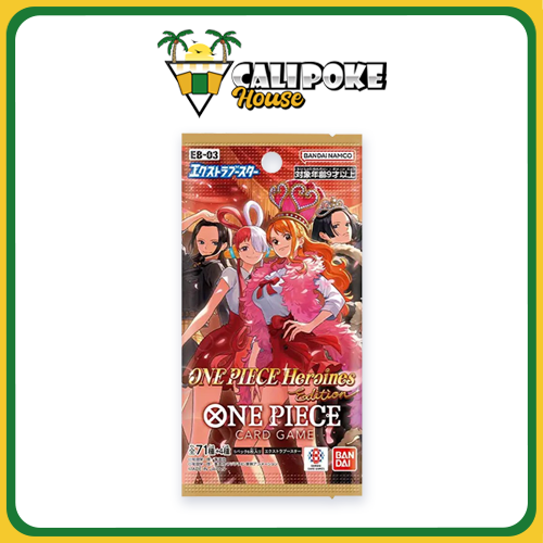 One Piece Trading Card Game EB-03 Heroines Edition Booster Box Japanese Sealed