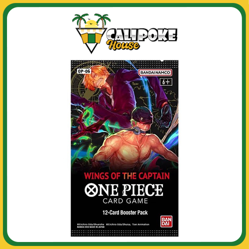 One Piece Trading Card Game OP-06 Wings of the Captain Booster Box English Sealed