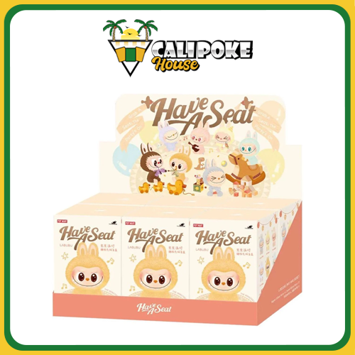 Pop Mart The Monsters (Labubu) Have a Seat Vinyl Plush Blind Box CASE V2