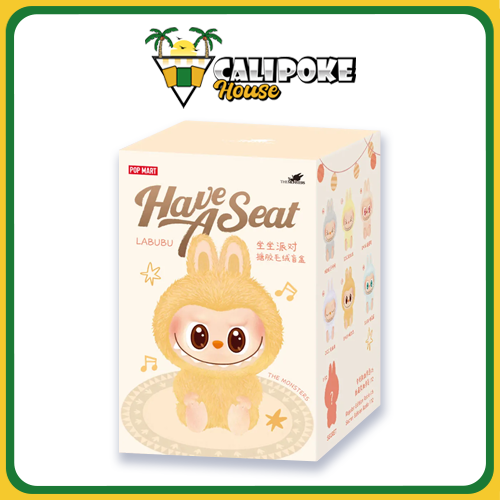 Pop Mart The Monsters (Labubu) Have a Seat Vinyl Plush Blind Box V2