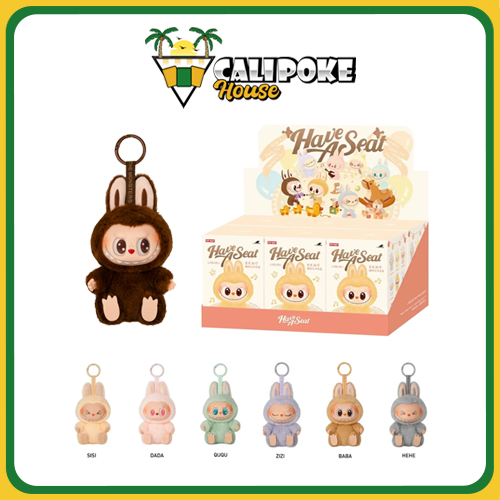 Pop Mart The Monsters (Labubu) Have a Seat Vinyl Plush Blind Box CASE V2