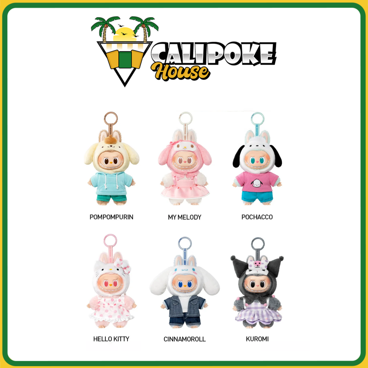 Pop Mart Labubu x Hello Kitty Series (extra 3)