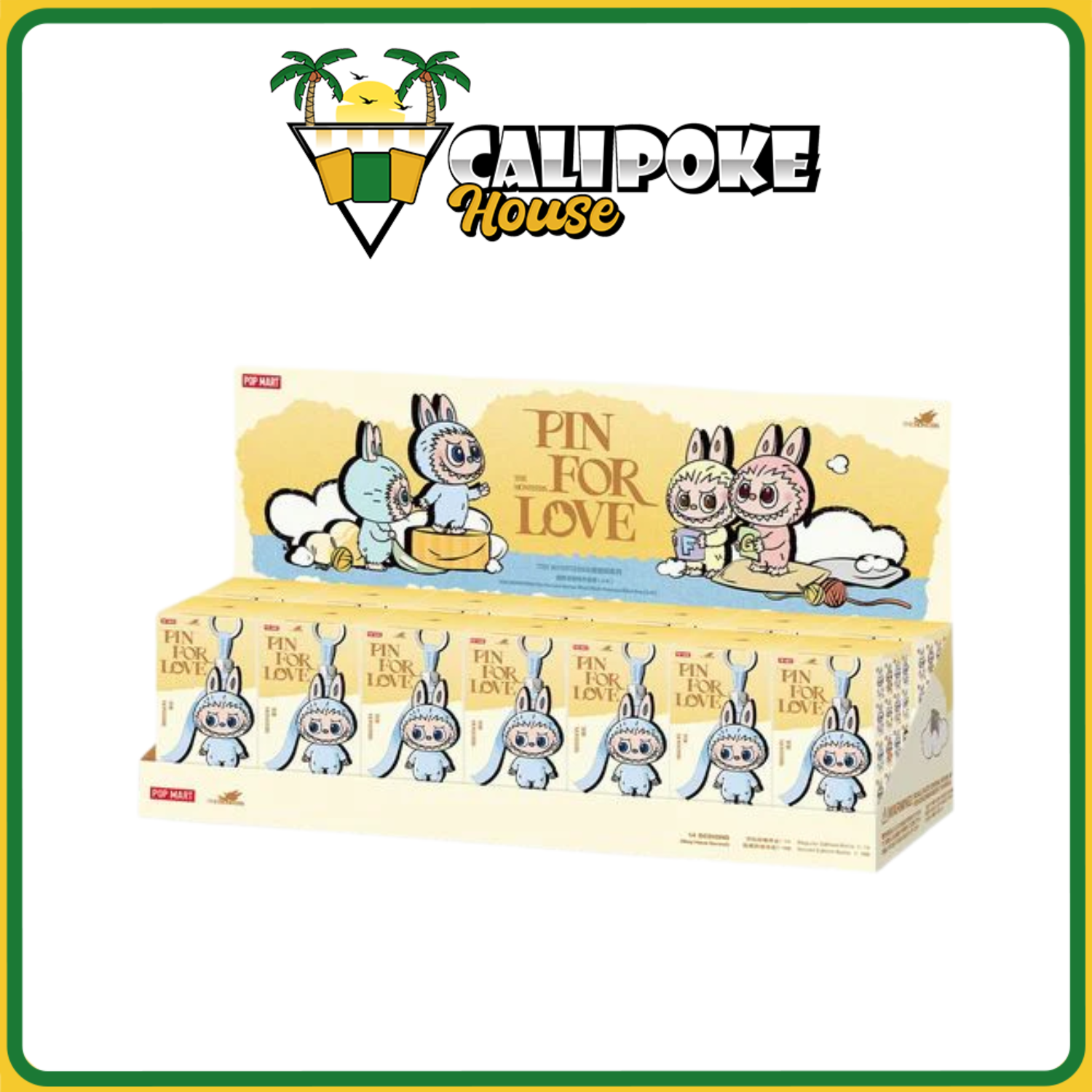 Pop Mart THE MONSTERS (Labubu) V4 Pin for Love Series - A-M Plush