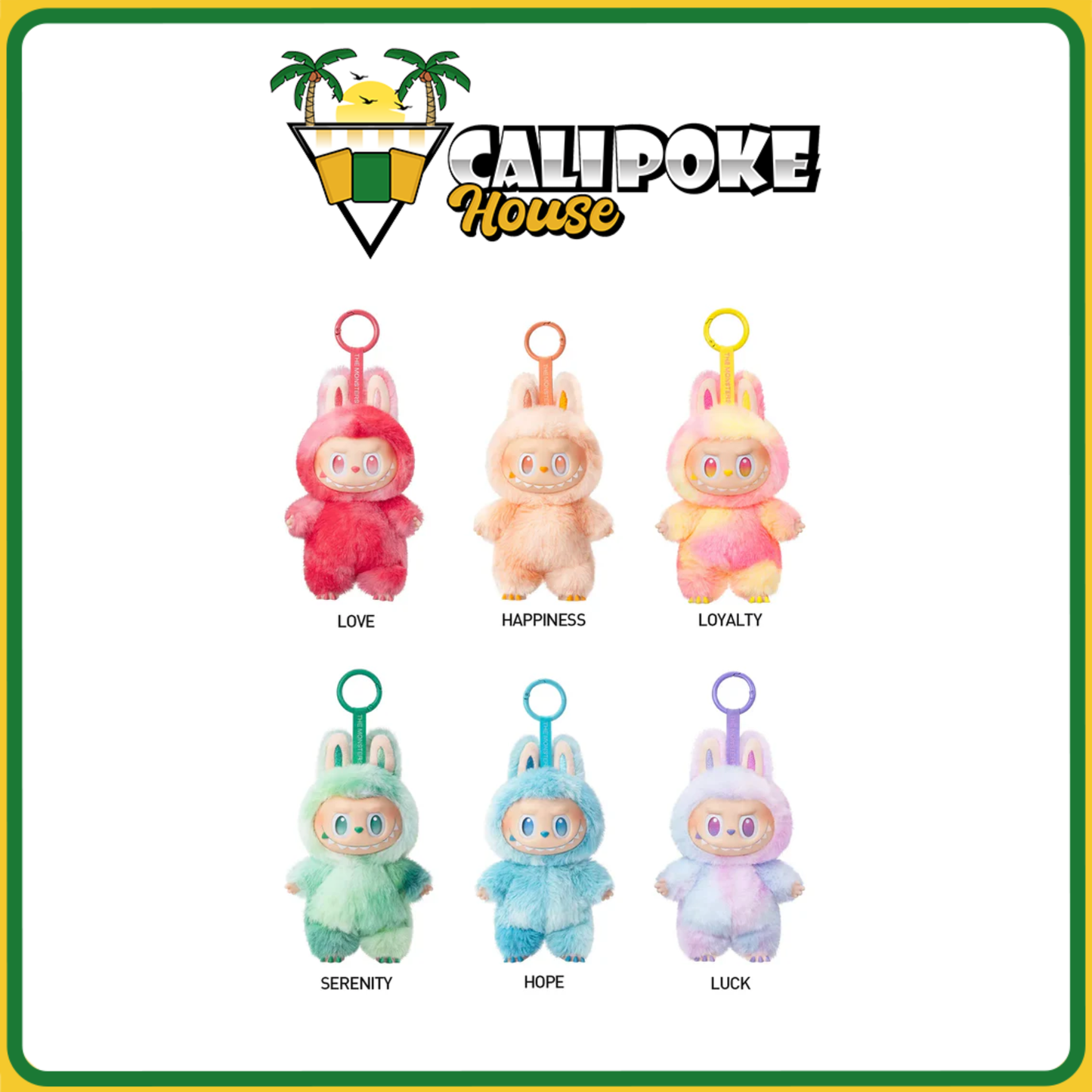 Pop Mart The Monsters (Labubu) V3 Big Into Energy Vinyl Plush - Happiness