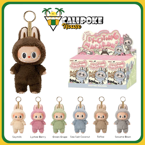 Pop Mart The Monsters (Labubu) Exciting Macaron Vinyl Face Blind Box V1