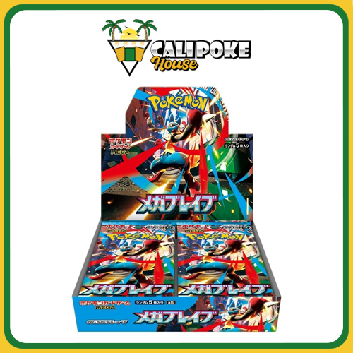 Pokémon Trading Card Game Mega Brave Booster Box Japanese Pokémon Trading Card Game Mega Brave Booster Box Japanese