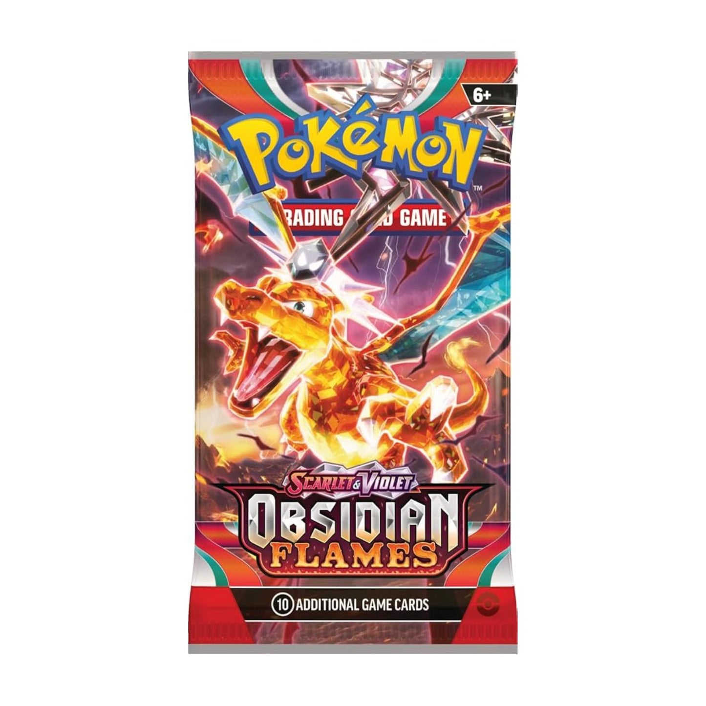 Obsidian Flames 3-Pack Blister English Pokemon Trading Card Game