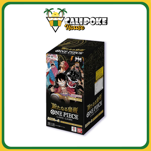 One Piece Trading Card Game OP-09 Booster Box The New Emperor Japanese Sealed One Piece Trading Card Game OP-09 Booster Box The New Emperor Japanese Sealed