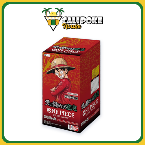 One Piece Trading Card Game OP-13 Booster Box Japanese Sealed Calipokehouse One Piece Trading Card Game OP-13 Booster Box Japanese Sealed Calipokehouse