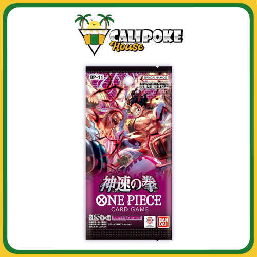 One Piece Trading Card Game OP-11 Booster Box A Fist of Divine Speed Japanese Sealed