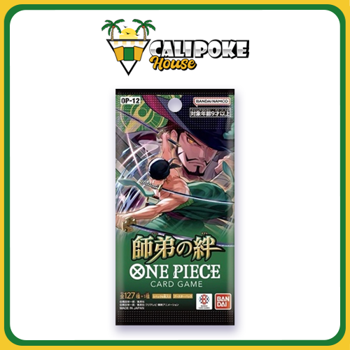 One Piece Trading Card Game OP-12 Booster Box Legacy of the Master Japanese Sealed