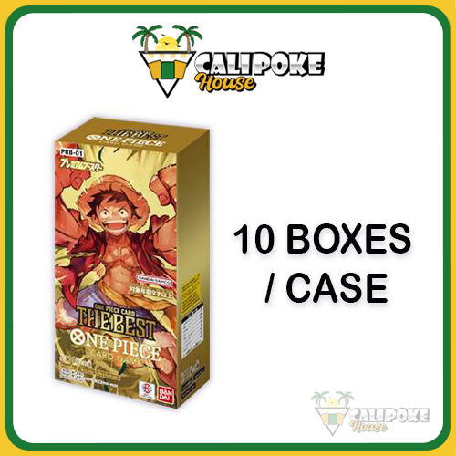 Case One Piece Trading Card Game PRB-01 Booster Box Japanese Sealed