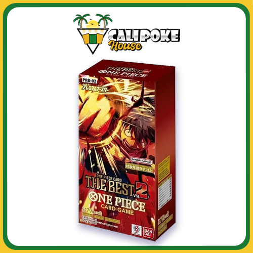 One Piece Trading Card Game PRB-02 Booster Box Japanese Sealed Calipokehouse One Piece Trading Card Game PRB-02 Booster Box Japanese Sealed Calipokehouse