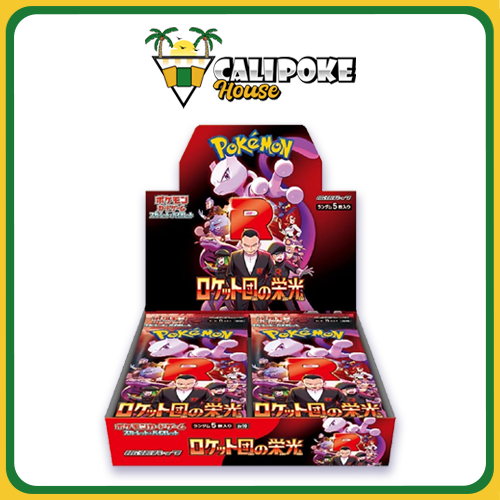 Pokémon Trading Card SV10 Scarlet & Violet The Glory of Team Rocket Booster Box Japanese Sealed