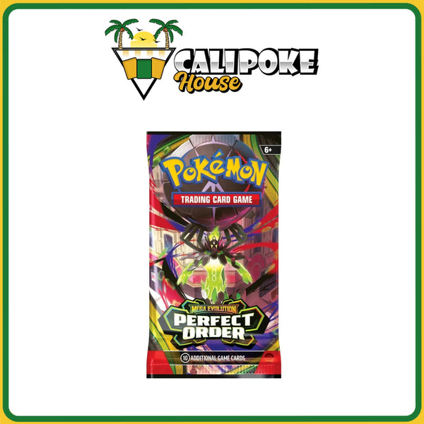 Pokemon Trading Card Game Mega Evolution Perfect Order 1-Pack Blister English Sealed