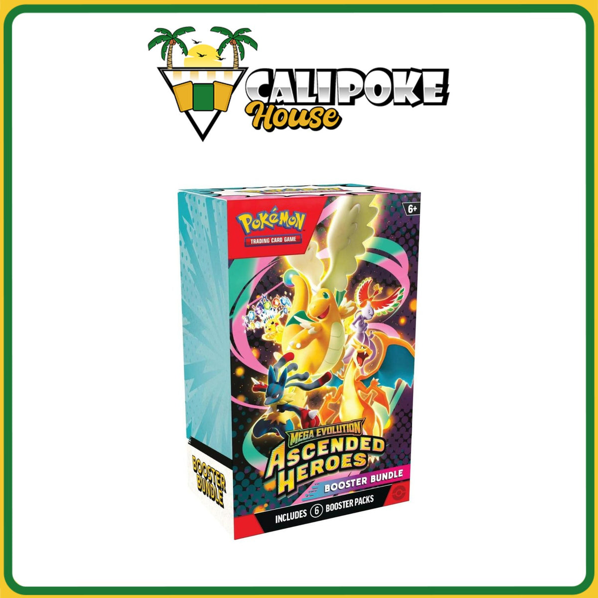 Pokemon Trading Card Game Mega Evolution Ascended Heroes Booster Bundle English Sealed