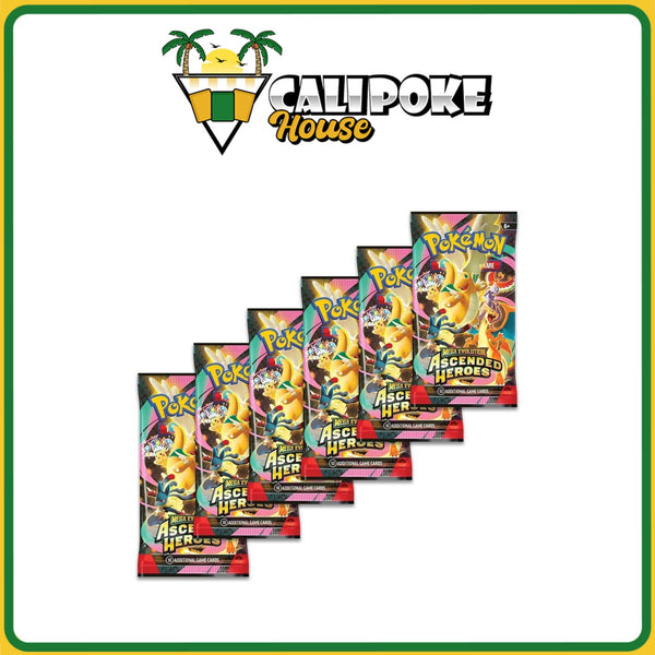 Pokemon Trading Card Game Mega Evolution Ascended Heroes Booster Bundle English Sealed