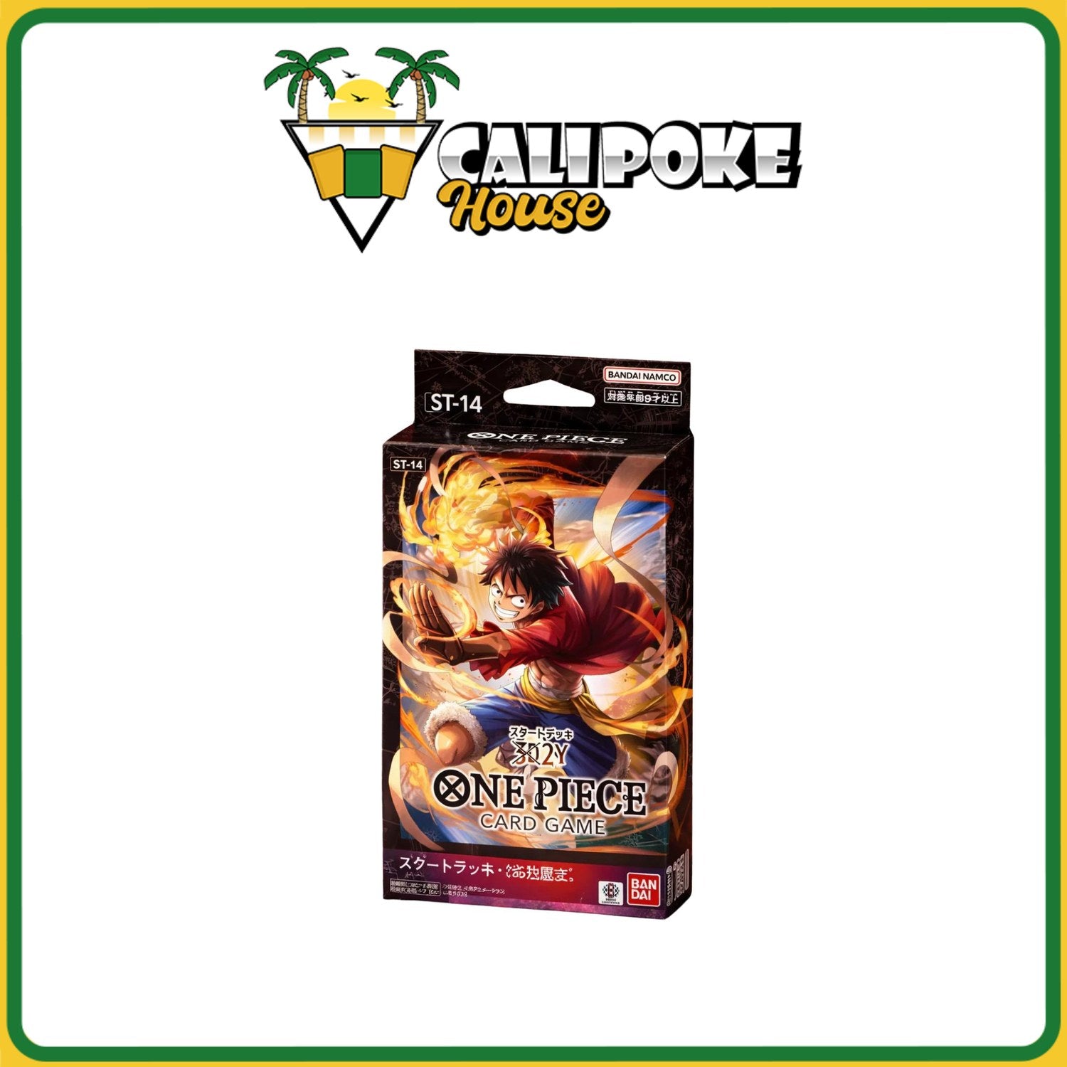 One Piece Trading Card Game ST-14 Starter Deck 14: 3D2Y English Sealed ...