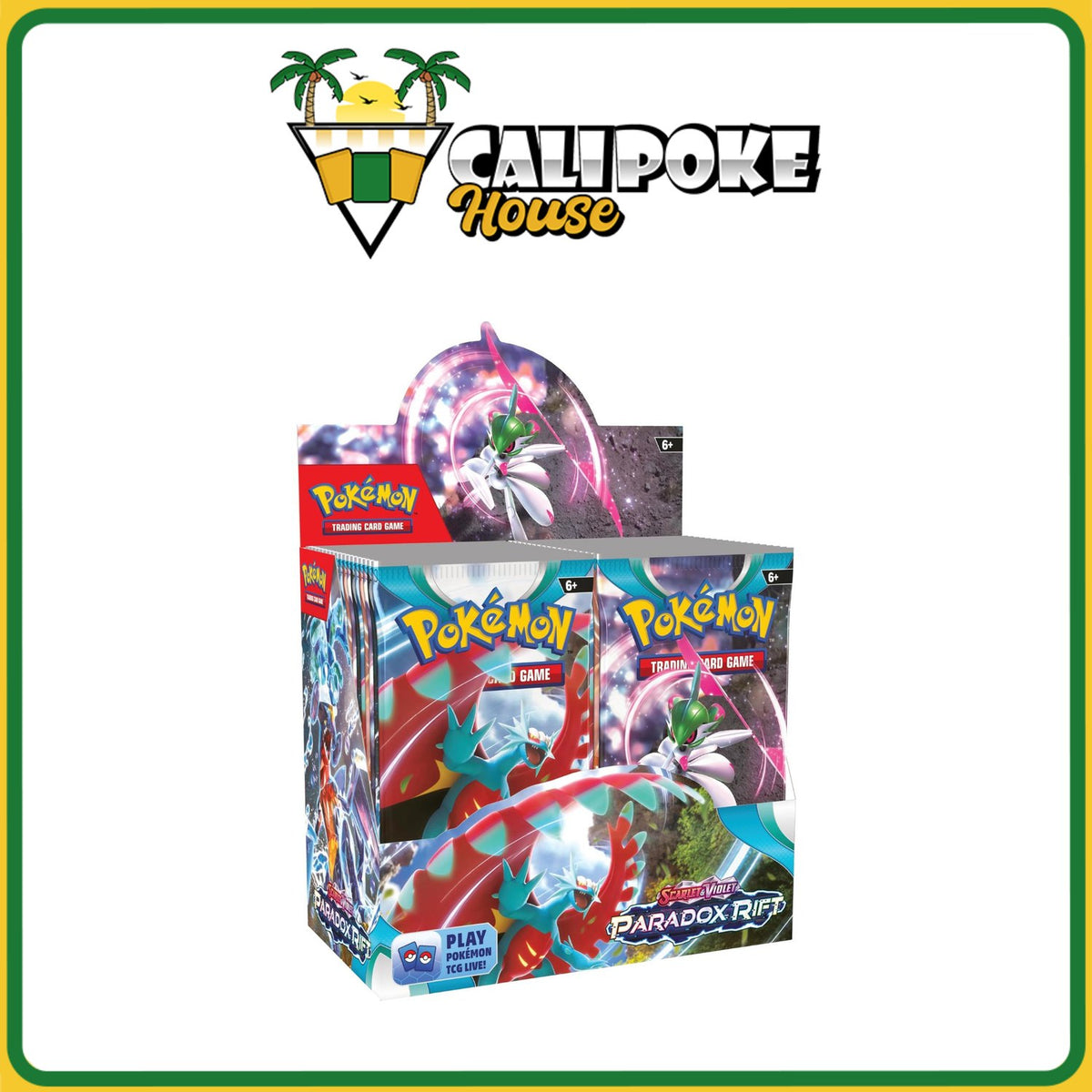 Pokemon Trading Card Game Scarlet & Violet Paradox Rift Booster Box English Sealed