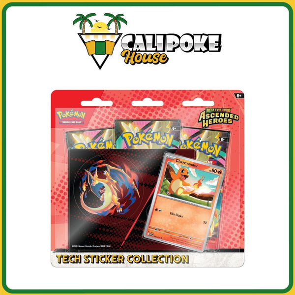 Pokemon Trading Card Game Ascended Heroes Tech Sticker Collection English Sealed