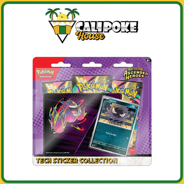 Pokemon Trading Card Game Ascended Heroes Tech Sticker Collection English Sealed