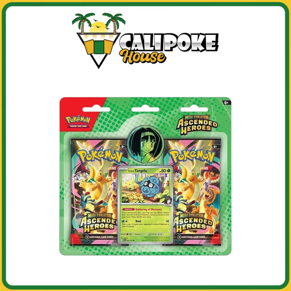 Pokemon Trading Card Game Ascended Heroes 2-Pack Blister English Sealed
