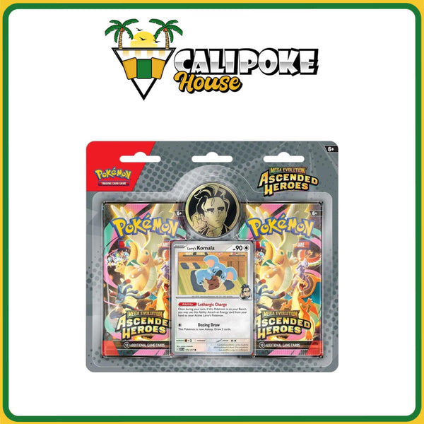 Pokemon Trading Card Game Ascended Heroes 2-Pack Blister English Sealed