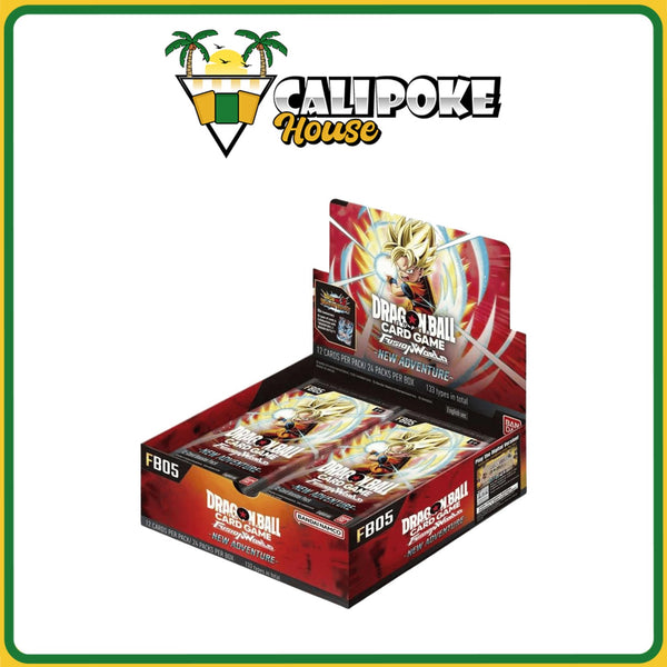 Dragon Ball Super Card Game Fusion World FB-05 New Adventure Booster Box Sealed