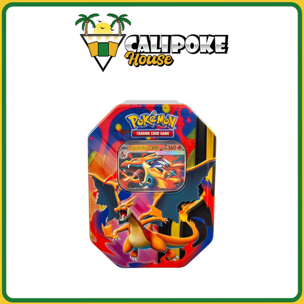 Pokemon Trading Card Game Mega Charizard Tin English Sealed