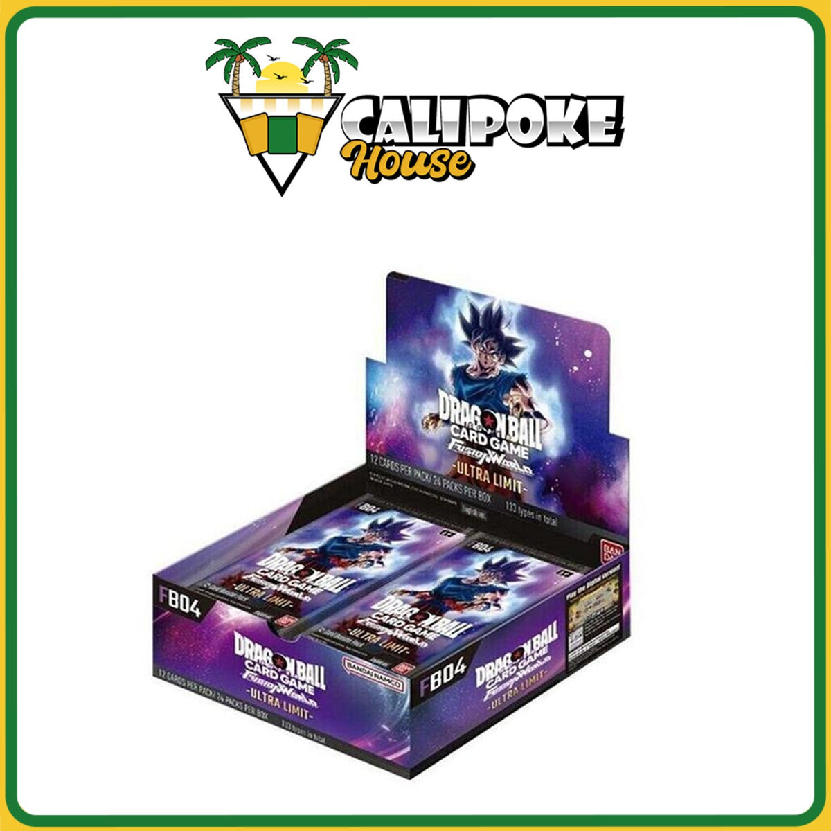 Dragon Ball Super Card Game Fusion World FB-04 Booster Box Sealed