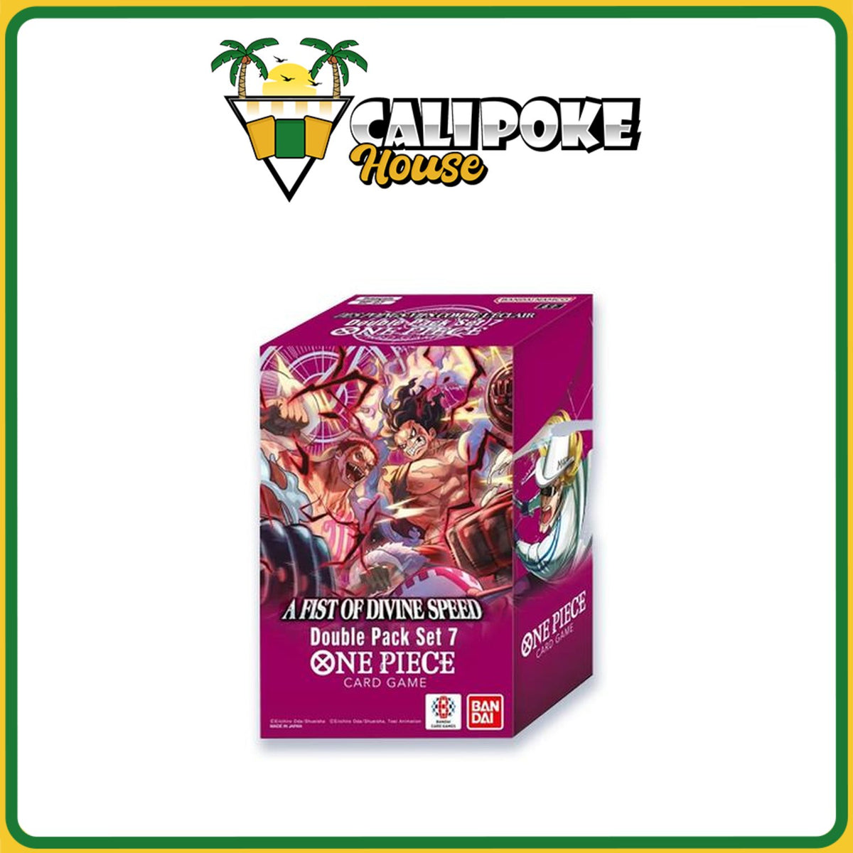 One Piece Trading Card Game OP-11 Double Pack Set Volume 7 English Sealed