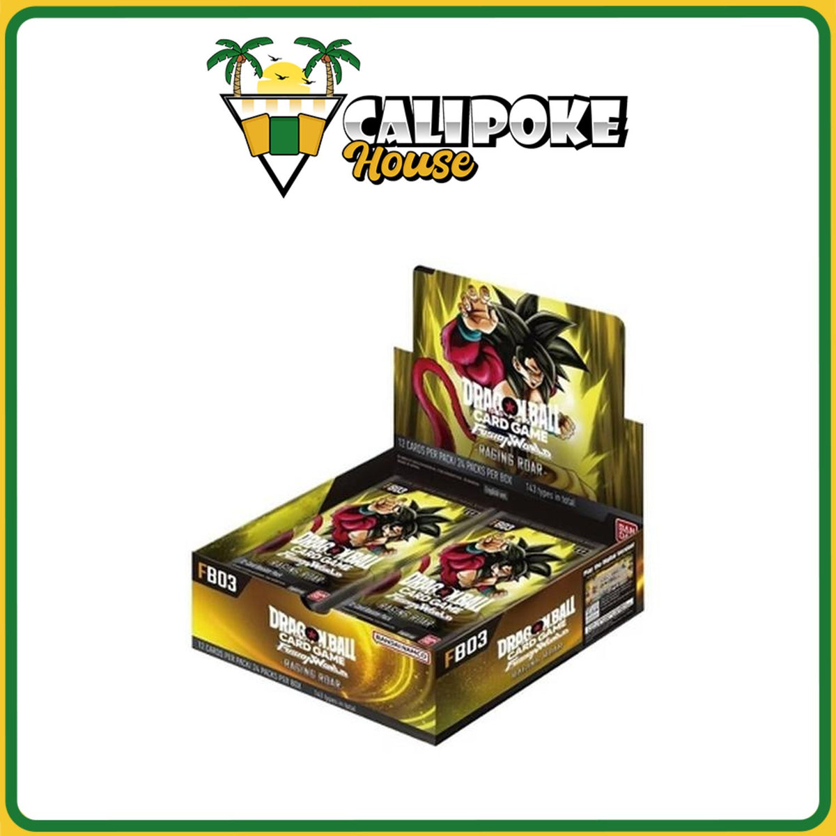 Dragon Ball Super Card Game Fusion World FB-03 Booster Box Sealed